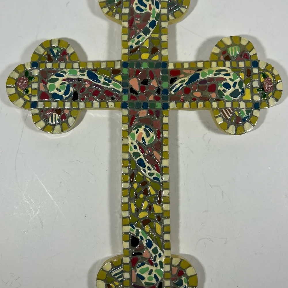 Mosaic tile Celtic Cross - Picture 8 of 14